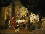 Gerard de Lairesse Cleopatras Banquet USA oil painting artist
